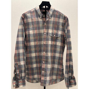 J.Crew Slim Fit Plaid Button-Down Shirt Medium